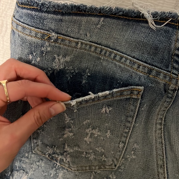 CARMAR Distressed Denim Shorts - Picture 7 of 9